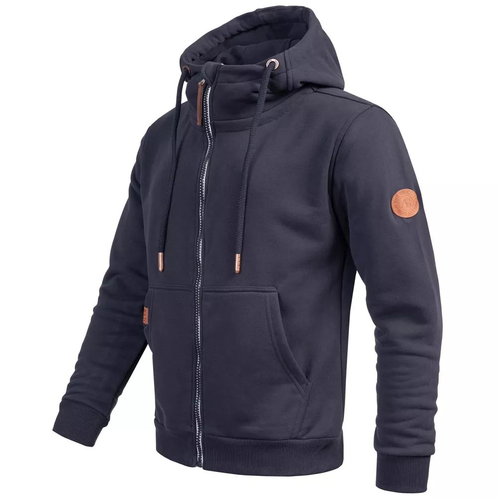 Men's Designer Sweat Jacket Hoodie 100% Cotton Spring Season Puff Printing Embroidered Logo Beaded Techniques 3D Pattern