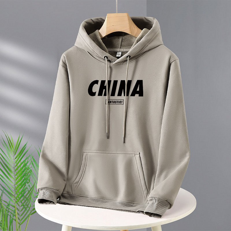 Oversized Heavyweight High Quality 100% Cotton Luxury Thick Cotton Quality men's hoodies