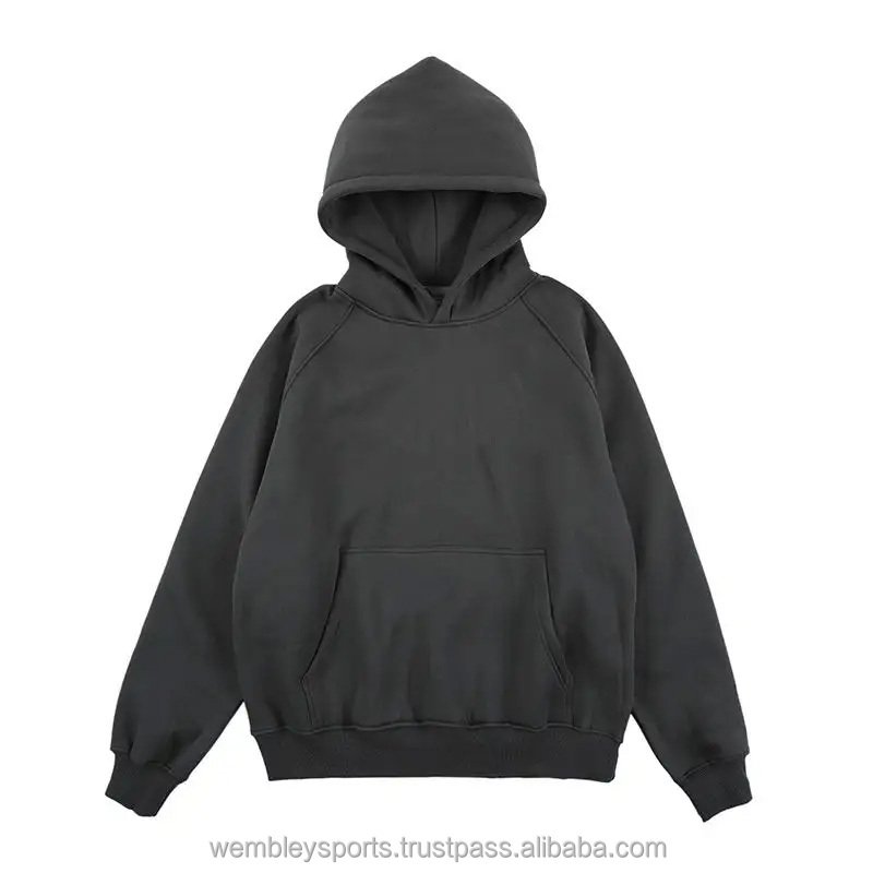 men's hoodies & sweatshirts Winter custom oversized plain cotton blank hoodies mens pullover unisex bulk plus size Hoodie