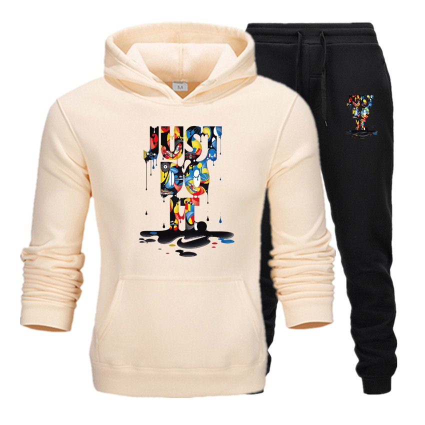 2022 New Hoodie Wholesale Men's Clothes Two Piece Jogging Sportswear Set Men's Hoodie and Sweatshirt Casual Wear Men's