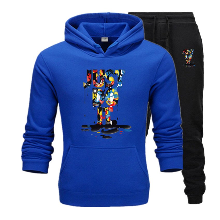 2022 New Hoodie Wholesale Men's Clothes Two Piece Jogging Sportswear Set Men's Hoodie and Sweatshirt Casual Wear Men's