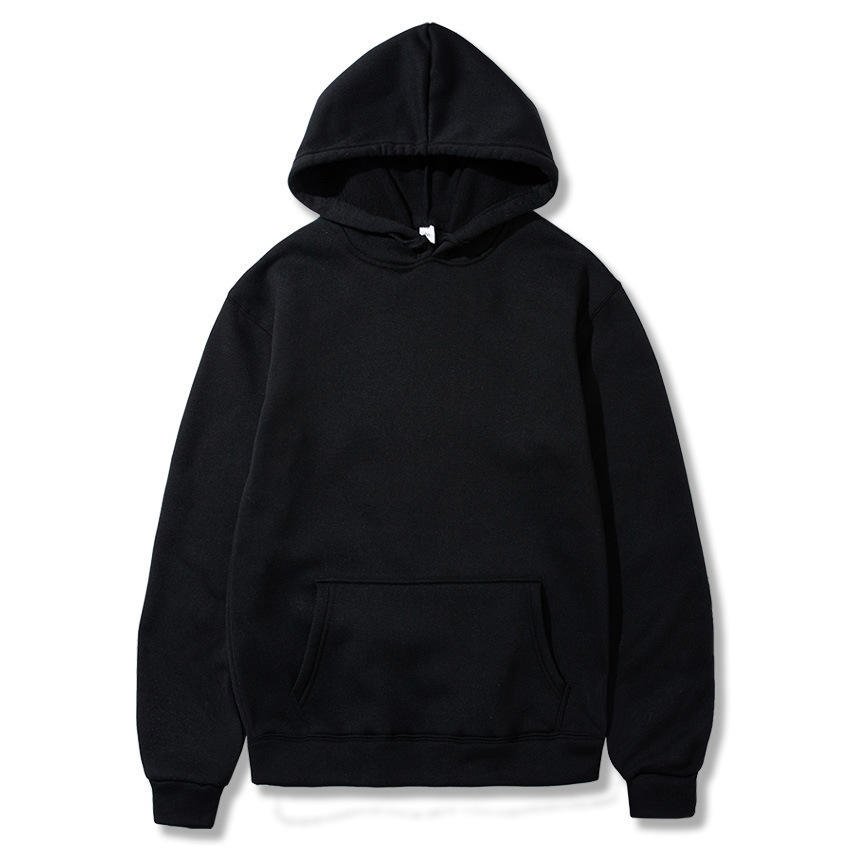 High Quality Wholesale Custom Hoodie 100% Polyester US Size Men's Hoodie Blank Sweatshirt