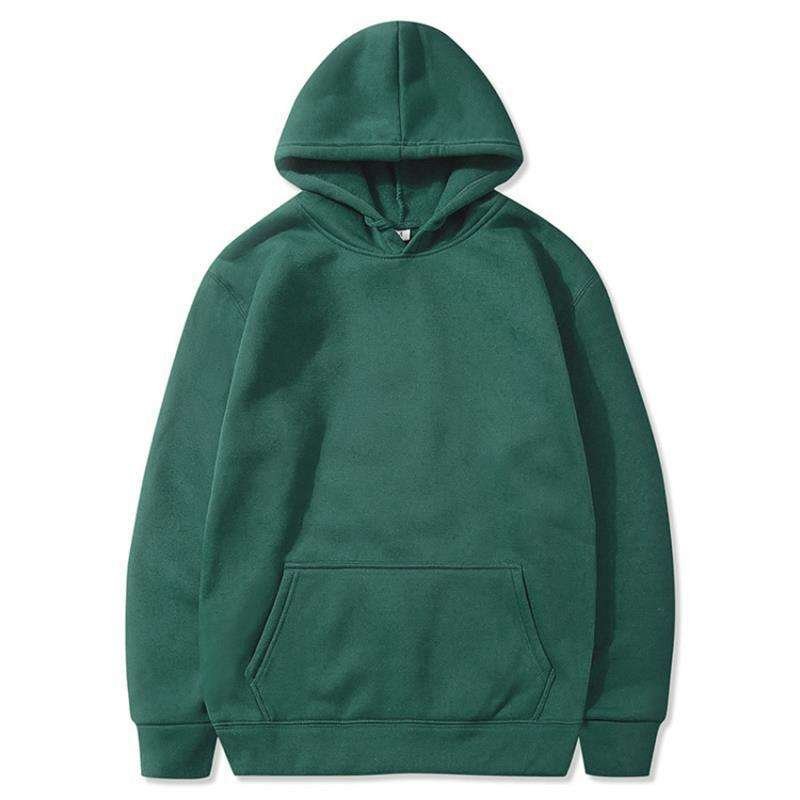 High Quality Wholesale Custom Hoodie 100% Polyester US Size Men's Hoodie Blank Sweatshirt