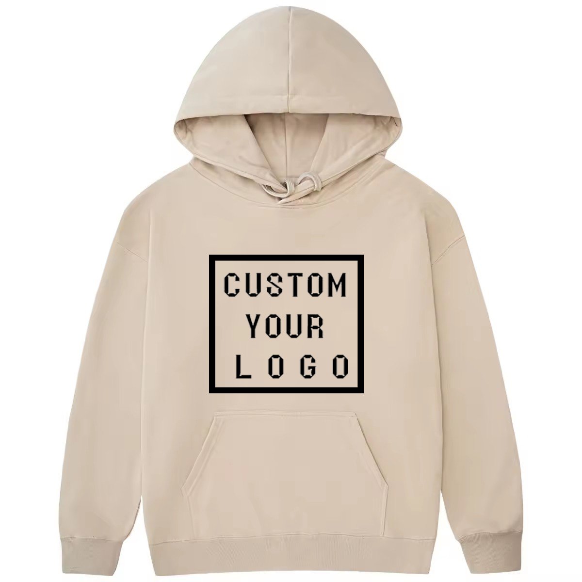 Wholesale French Terry boxy Hoodie Manufacturer Autumn Winter Custom Logo print Hoodie Men Women