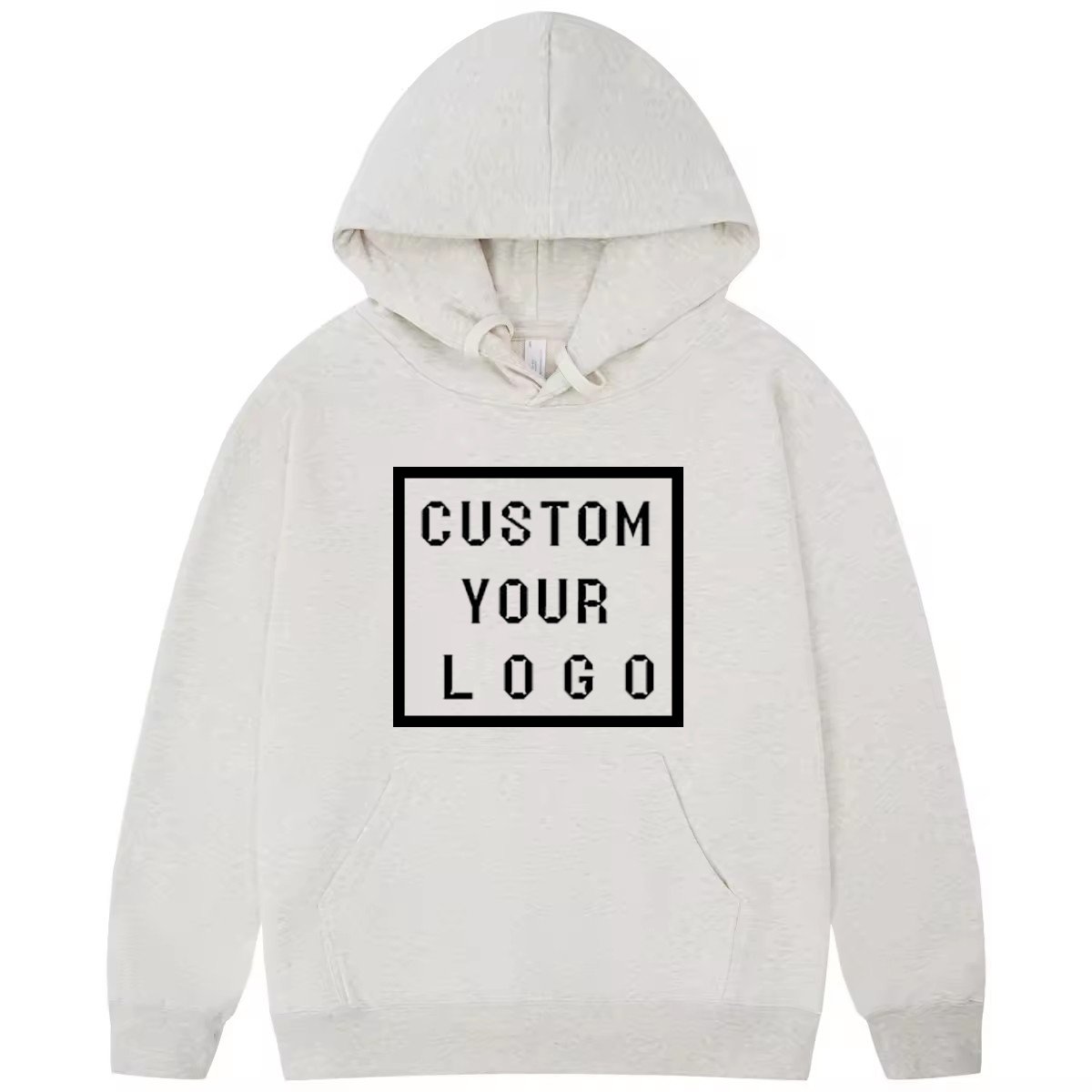 Wholesale French Terry boxy Hoodie Manufacturer Autumn Winter Custom Logo print Hoodie Men Women