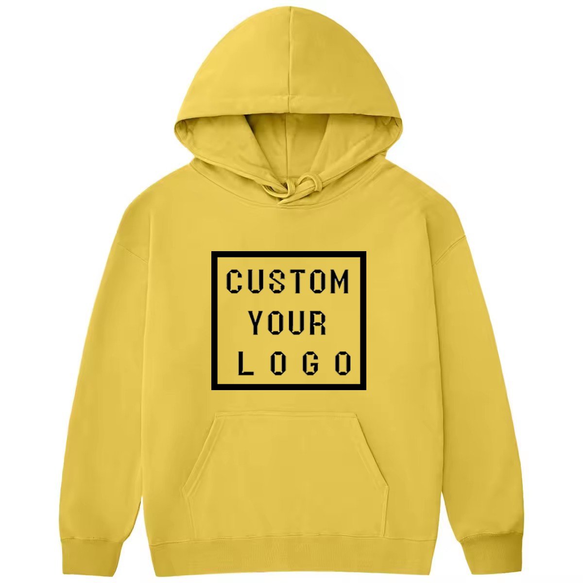 Wholesale French Terry boxy Hoodie Manufacturer Autumn Winter Custom Logo print Hoodie Men Women