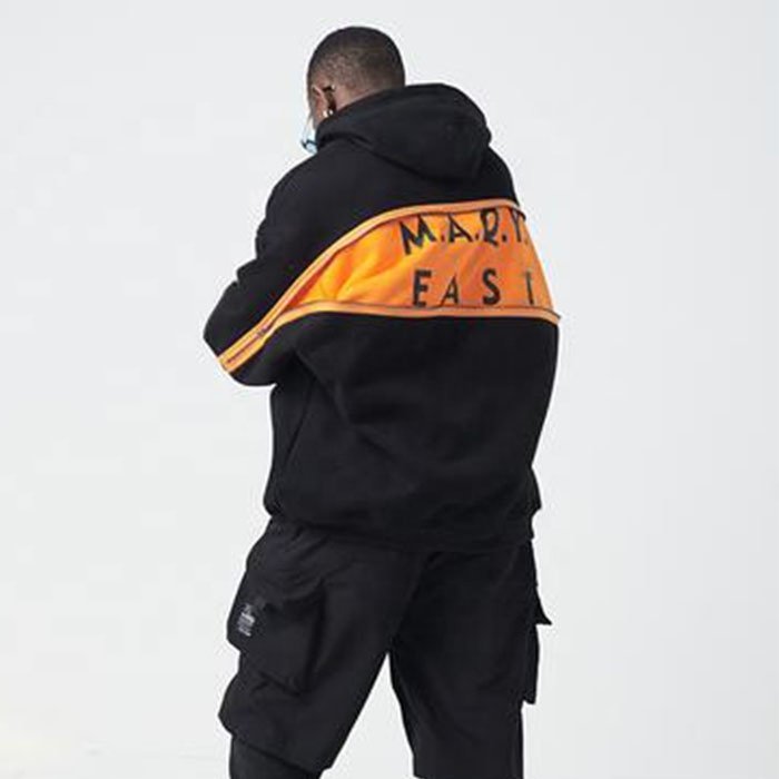 Premium streetwear plus size men's designer hoodies custom logo heavyweight korean hoodie
