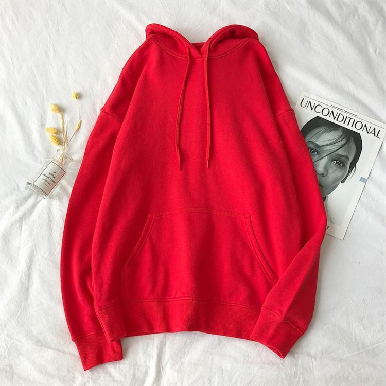 1PCS custom logo autumn new men's loose oversized sports casual handsome hoodie