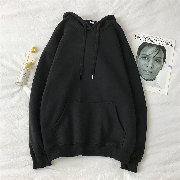 1PCS custom logo autumn new men's loose oversized sports casual handsome hoodie