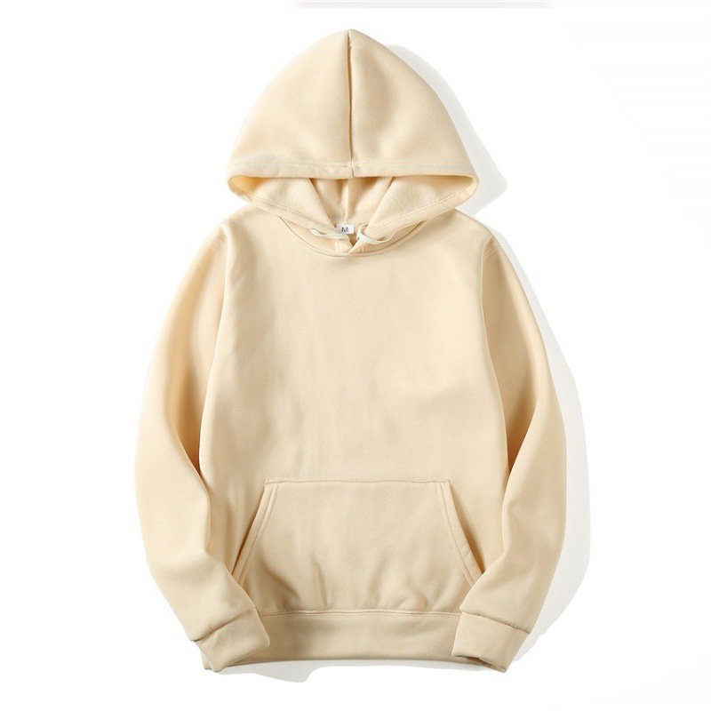 Custom Design Logo Winter Embroidered Solid Blank Printing Plain Cotton Pullover Men's Hoodie Vendors