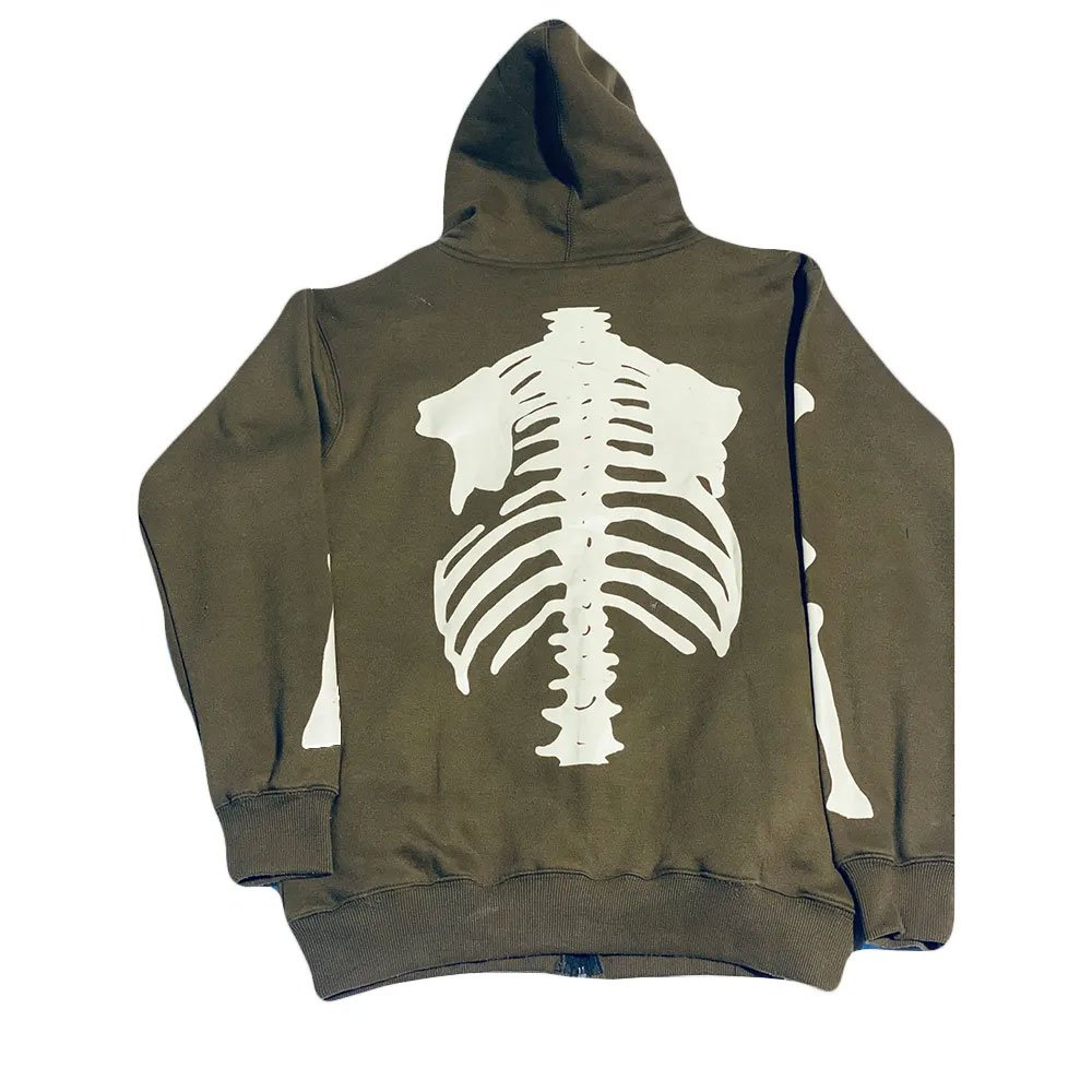 OEM DTG Print Design Fashion Streetwear Full Zip UP Hoodie Custom Logo Sweatshirts 100% Cotton High Quality Hoodie Men's Hoodies