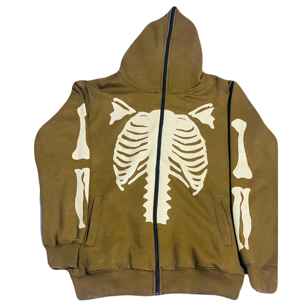 OEM DTG Print Design Fashion Streetwear Full Zip UP Hoodie Custom Logo Sweatshirts 100% Cotton High Quality Hoodie Men's Hoodies