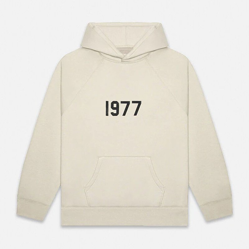 ESSENTIALS High street hooded sweatshirt unisex new 1977 casual hoodies for women loose hoodie 100% cotton men's