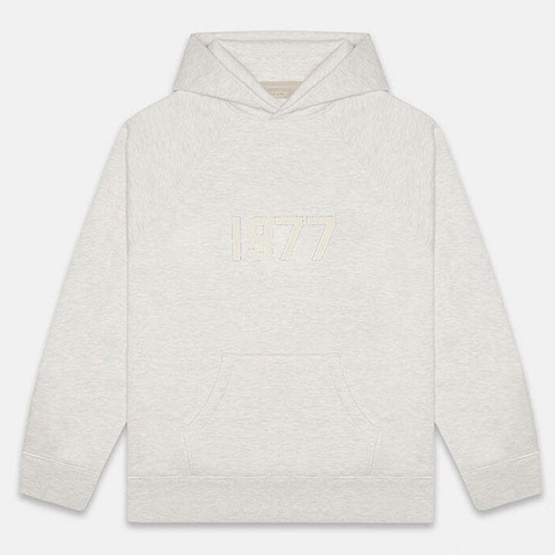 ESSENTIALS High street hooded sweatshirt unisex new 1977 casual hoodies for women loose hoodie 100% cotton men's