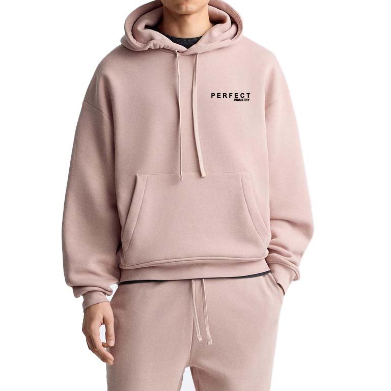 Custom Logo Hoodies Blank Fleece French Terry Drop Shoulder Drawstring Unisex Men Women Heavyweight Oversized Cotton Hoodies