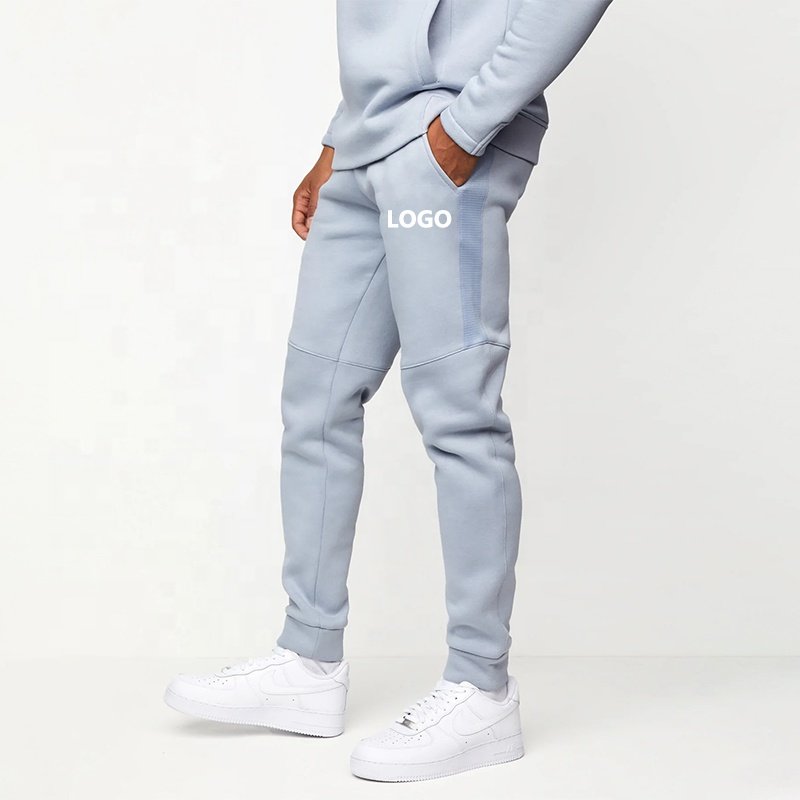 Custom Print Premium Jogging Gym Pullover Tracksuit Slim fit Men's Clothing Texture Track Suit Tech Fleece Hoodie and Jogger Set