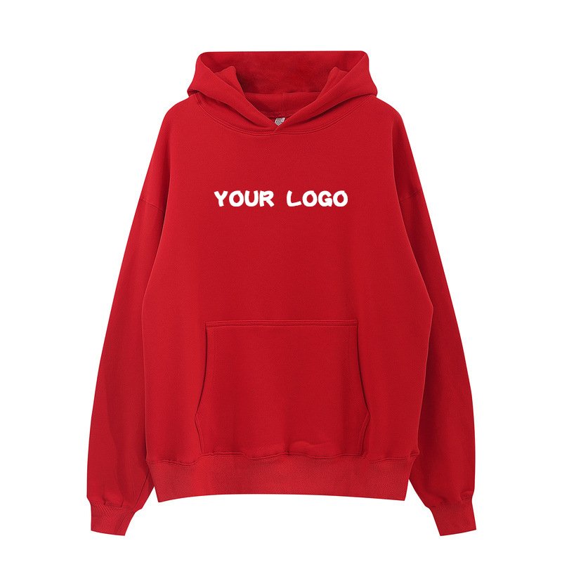 Custom Logo Mens Clothes Plus Size Unisex Hoodies Sweatshirts 100% Cotton Oversized Blank Men's Hoodies