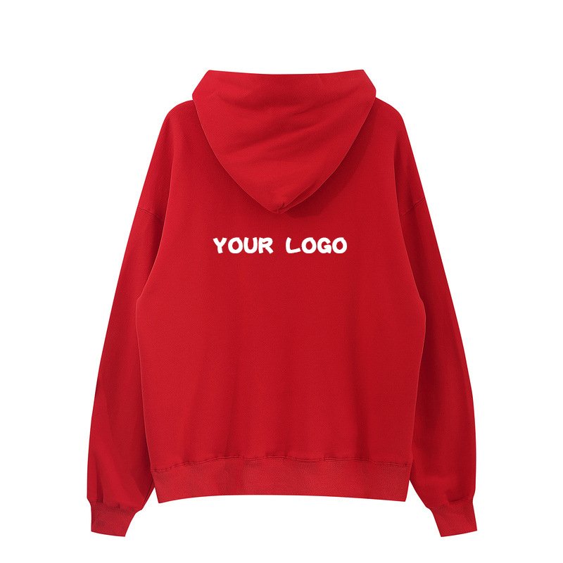 Custom Logo Mens Clothes Plus Size Unisex Hoodies Sweatshirts 100% Cotton Oversized Blank Men's Hoodies