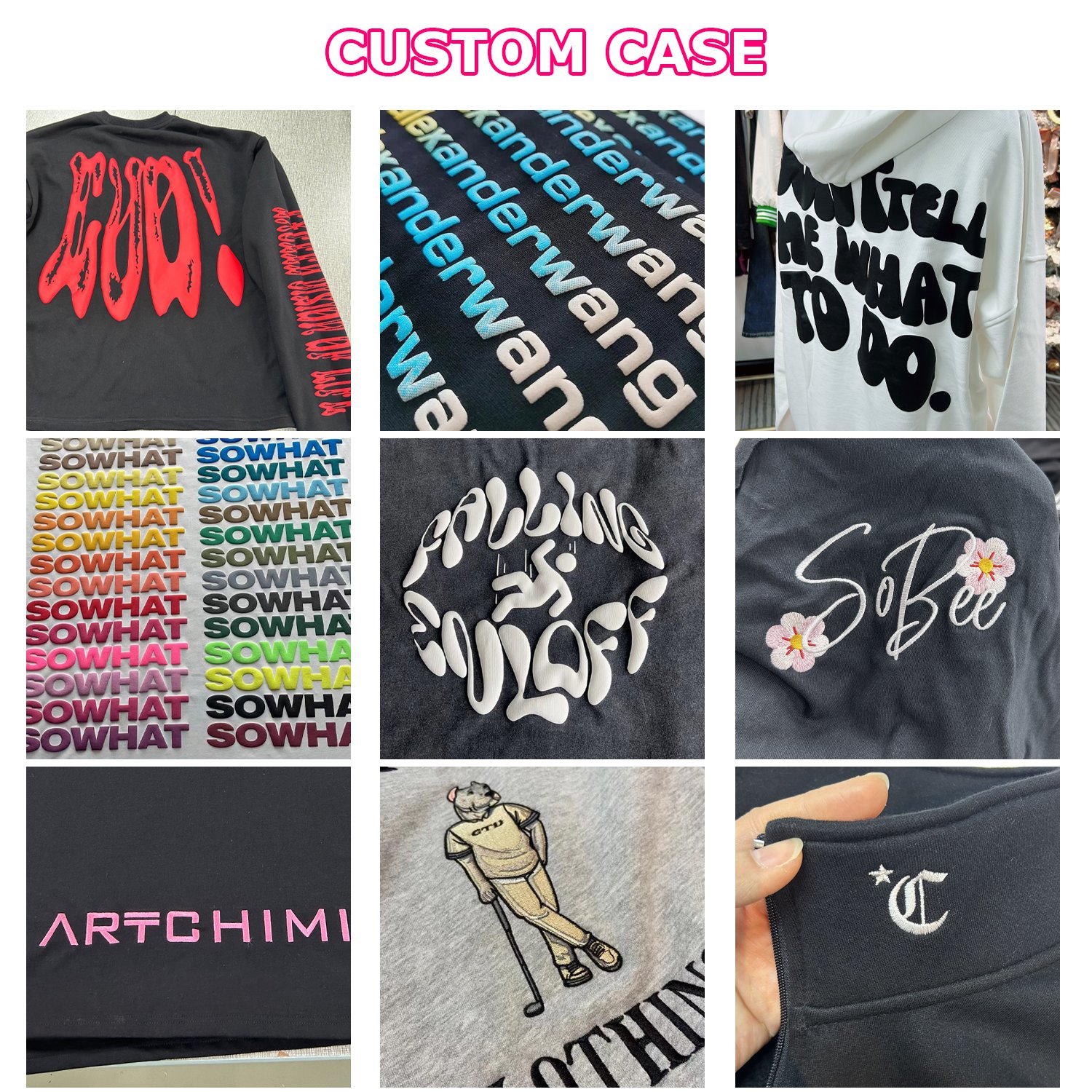High Quality Cotton French Terry Embroidery Puff Printing Oversized Hoodies Men Unisex Crop Heavyweight Custom Men's Hoodies