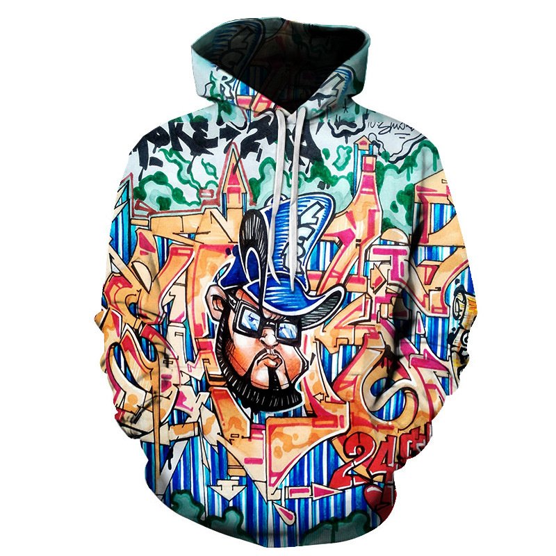 New 3D Abstract Art Print Hoddies For Men Streetwear Boys Girls Fashion Sweatshirt Autumn Spring Male/Female Clothes Jackets