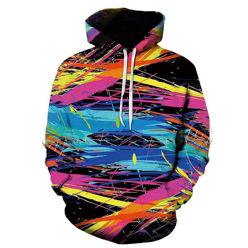 New 3D Abstract Art Print Hoddies For Men Streetwear Boys Girls Fashion Sweatshirt Autumn Spring Male/Female Clothes Jackets