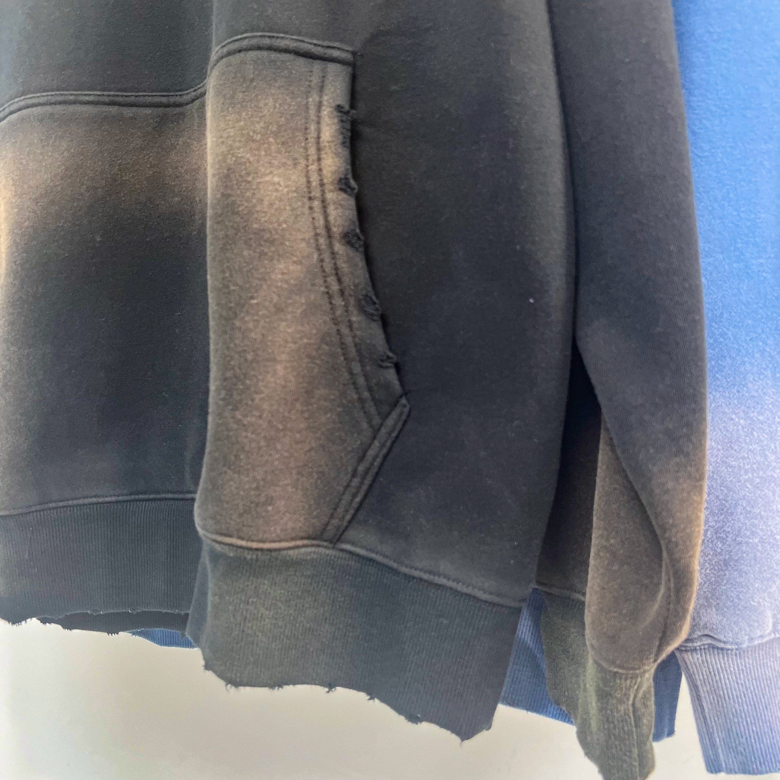 Wholesale High Quality Heavy Weight 100% Cotton Custom Logo Hiphop Streetwear Oversize Puff Print Men's Hoodies&Sweatshirts
