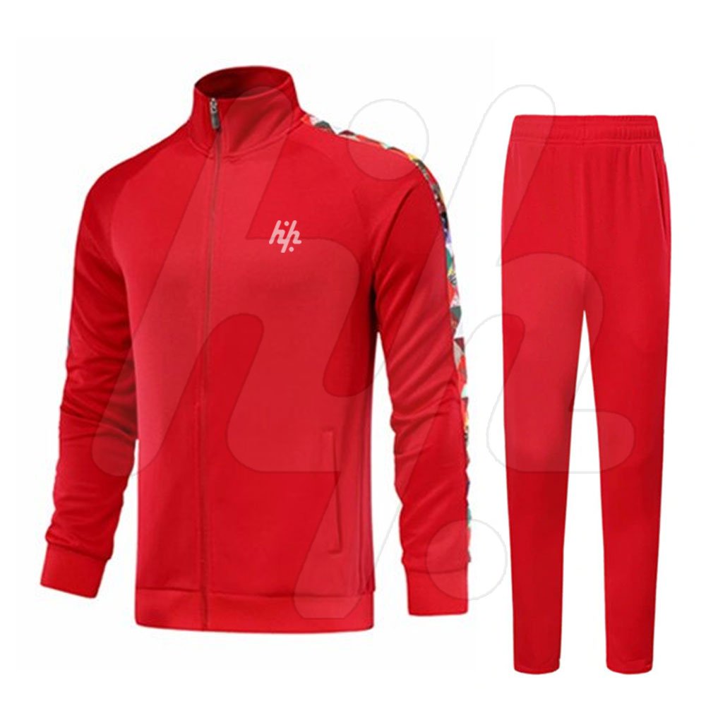 New Season Long Sleeve Tracksuit Solid Color Sports Training Tracksuit For Men Manufacture By Huzaifa products PayPal Verified