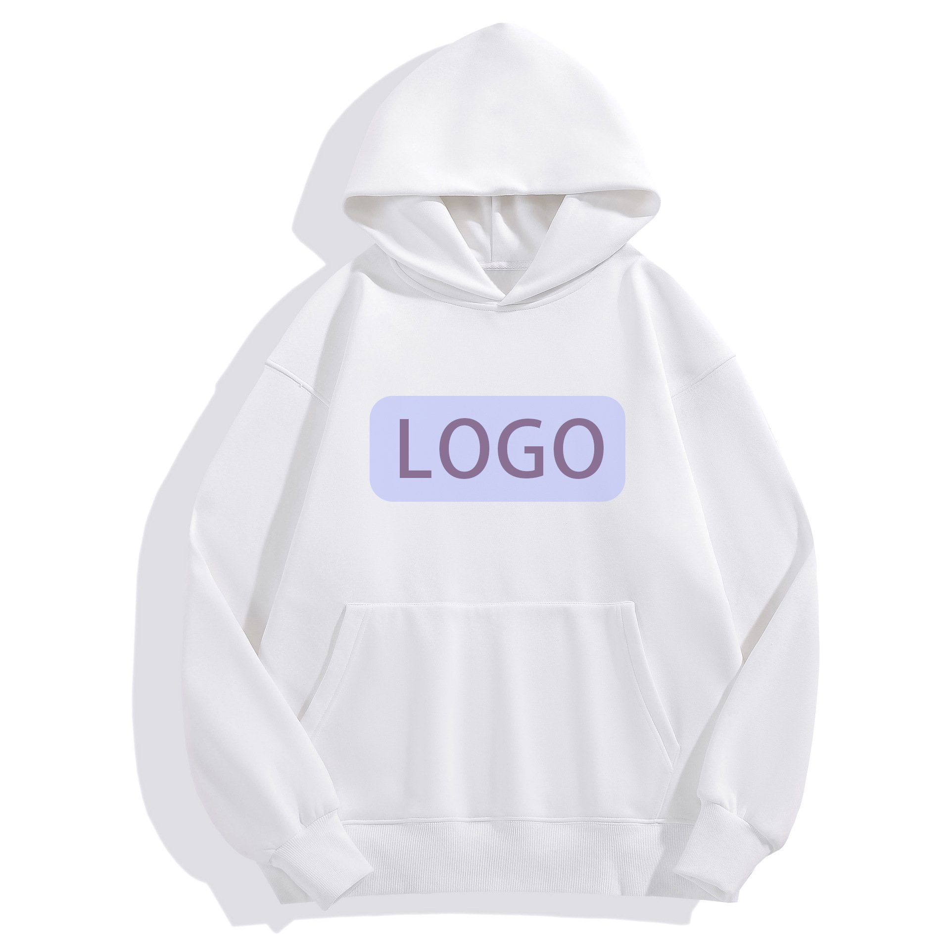 Manufacturer High Quality HeavyWeight Custom LOGO 420G 100%Cotton Oversize Fleece Puff Printing Unisex Men's Hoodies&Sweatshirts