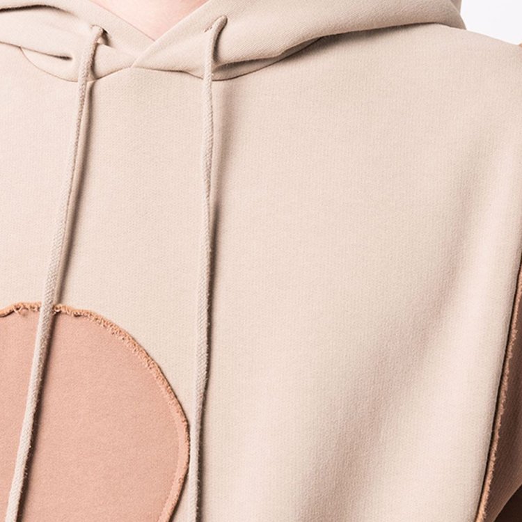 DiZNEW OEM custom made high quality contrast color french terry hoodie men unisex cotton hoodies