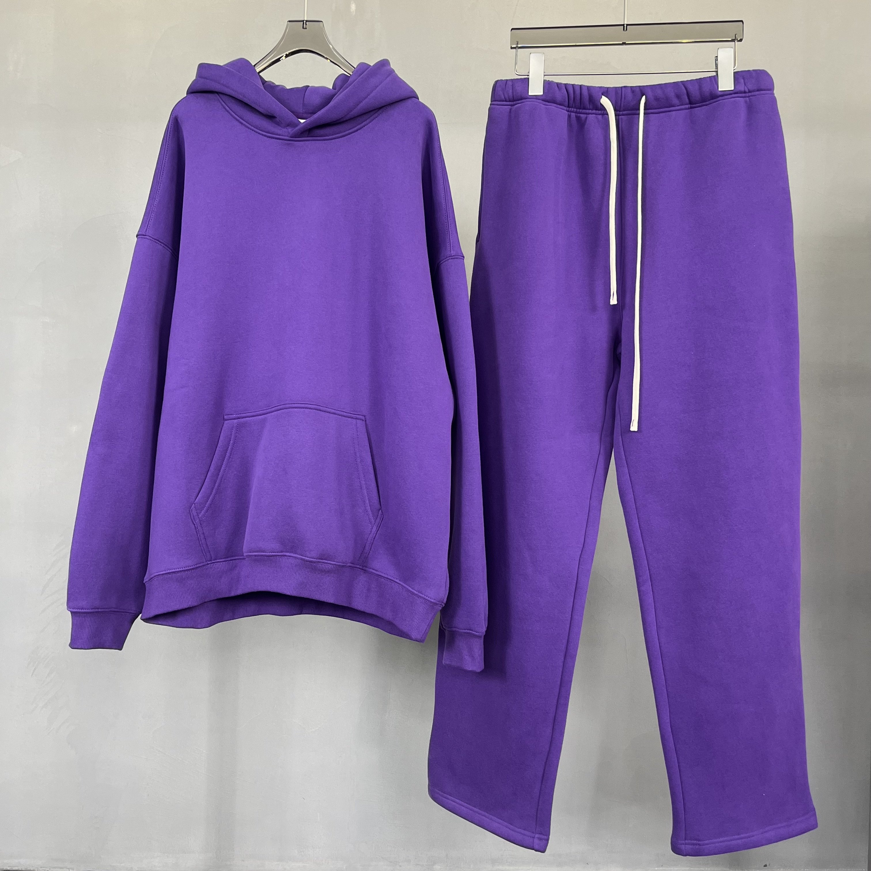 men's hoodies & sweatshirts puff print hoodies streetwear oversized pullover Men's women sweatpants mens sets hoddies