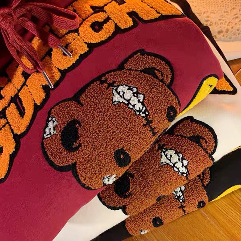 OEM Pullover Sweatshirts Custom Printing Design Embroidery Logo Heavyweight Fleece Polyester/Cotton Plain Men's Hoodies