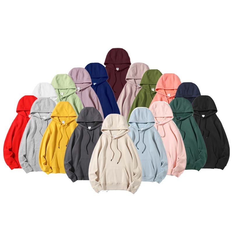 Men's Hoodies Unisex Thin Fleece Hoodie Plain Sweatshirts Sublimated Blank Custom Logo Men's Hoodies Sweatshirt