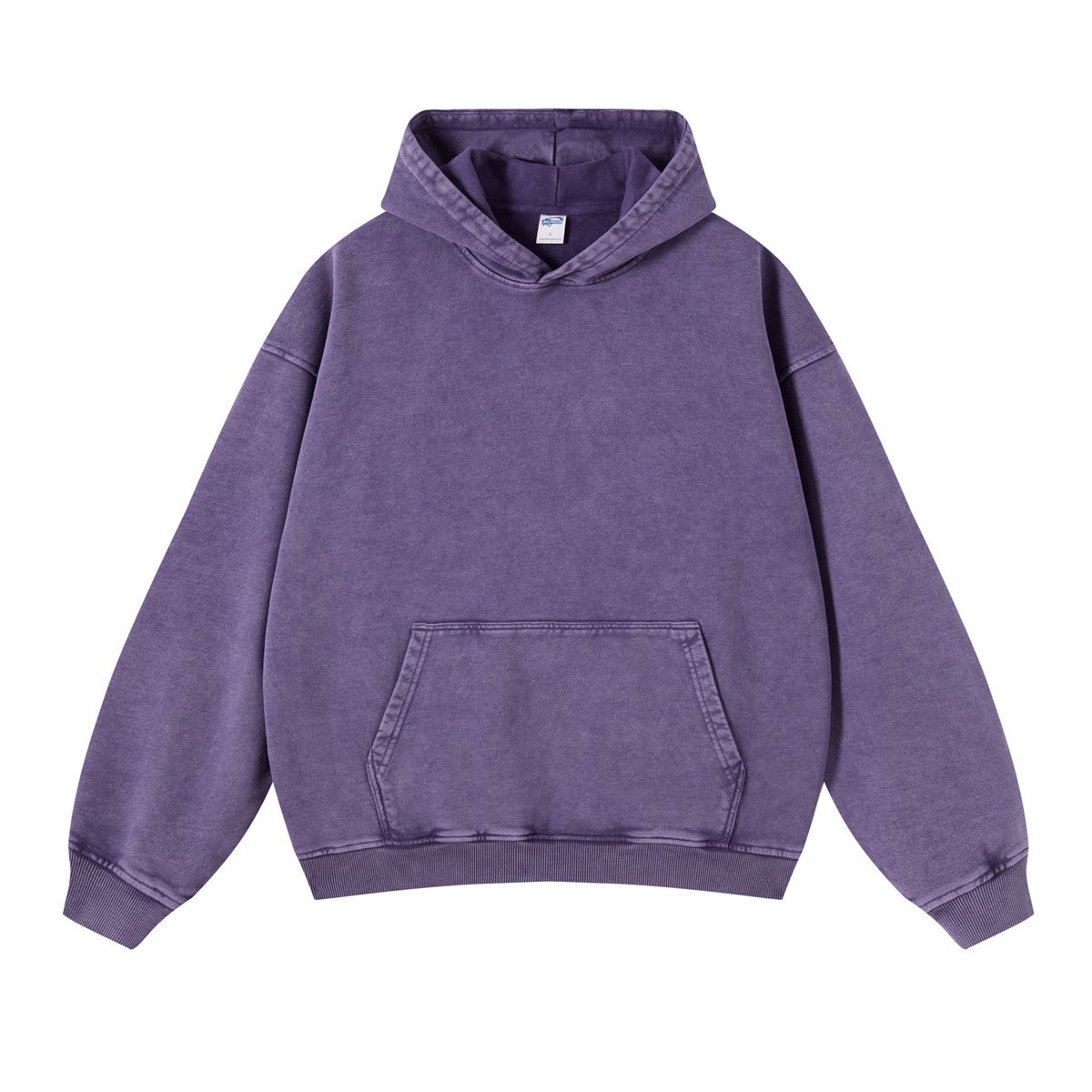 Heavyweight 420G retro batik do old hooded sweatshirt loose wash men Brand new sweater