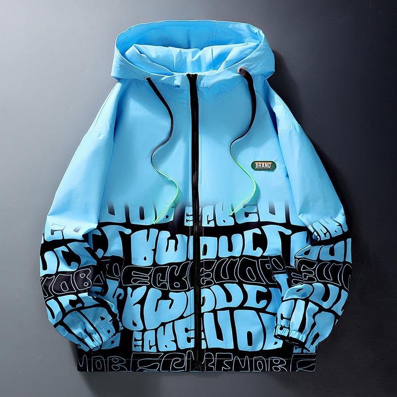 Autumn and Winter Fashion Brand Loose Men's Hoodie Plus Size Men's Hoodie Men's Jacket