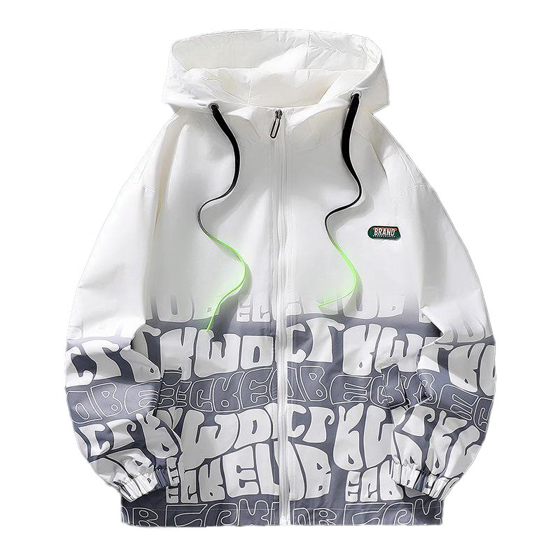 Autumn and Winter Fashion Brand Loose Men's Hoodie Plus Size Men's Hoodie Men's Jacket