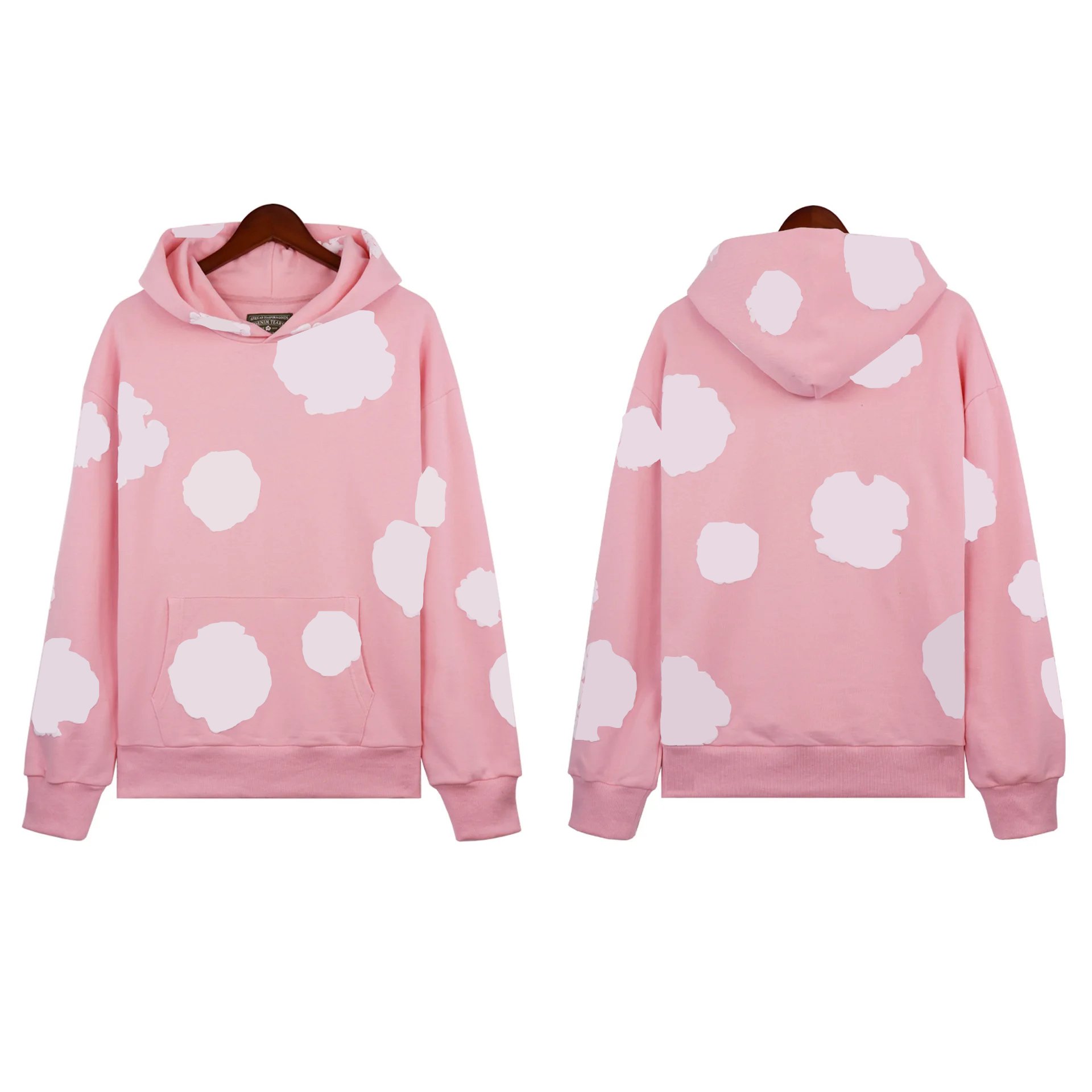 Streetwise Sophistication Men's Hoodie OEM Printed Breathable Designer Customized Hoodies