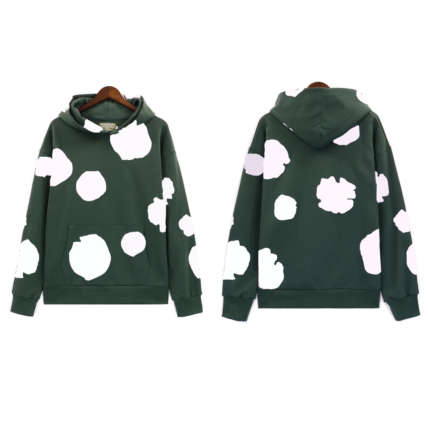 Streetwise Sophistication Men's Hoodie OEM Printed Breathable Designer Customized Hoodies