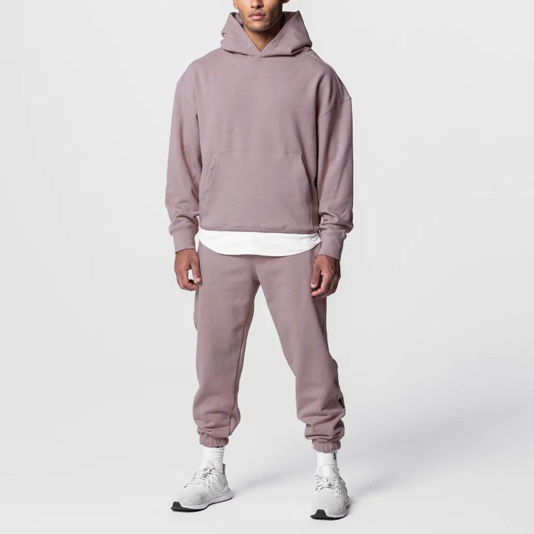 Custom manufacturer unisex street wear french terry men blank pullover hoodies