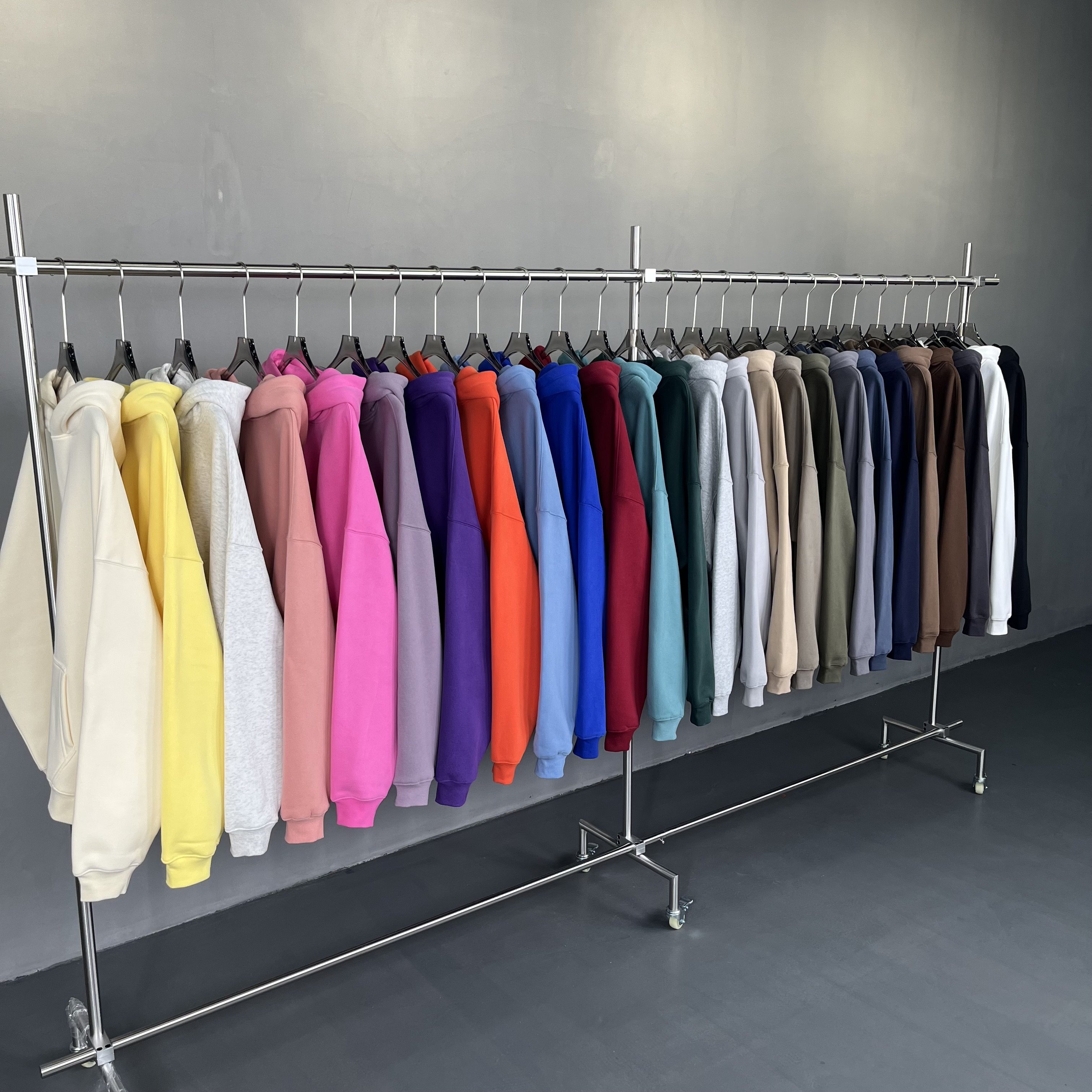Luxury Streetwear 400gsm 100% Cotton Oversized Mens Hoodies casual Blank Customized Hoodie men's hoodies