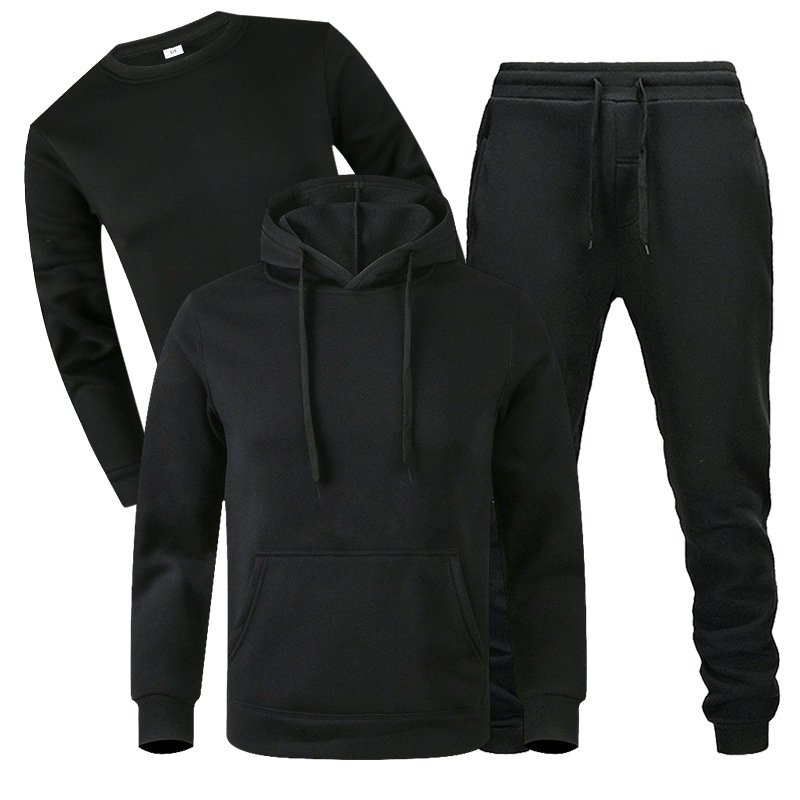 Men's Vintage Oversized Hoodie and Joggers Set Quick Dry Stylish Streetwear for Winter Breathable and Comfortable Wholesale