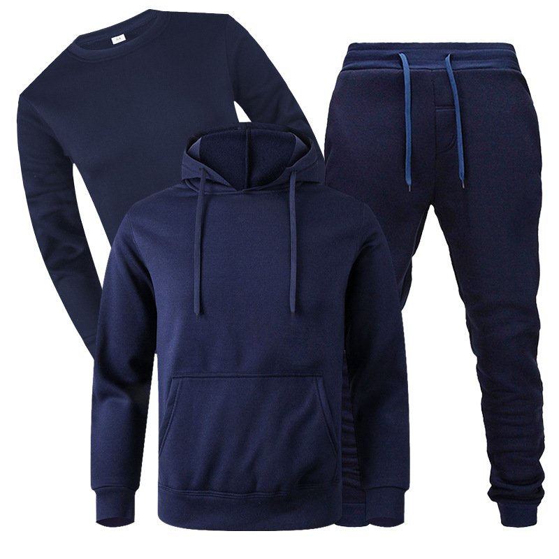 Men's Vintage Oversized Hoodie and Joggers Set Quick Dry Stylish Streetwear for Winter Breathable and Comfortable Wholesale
