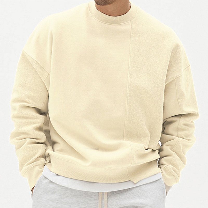 Exercise Essentials Plus Size Men's Hoodies Round Collar Athletic Works Soft Hoodie Loose Mens Active Hoodies