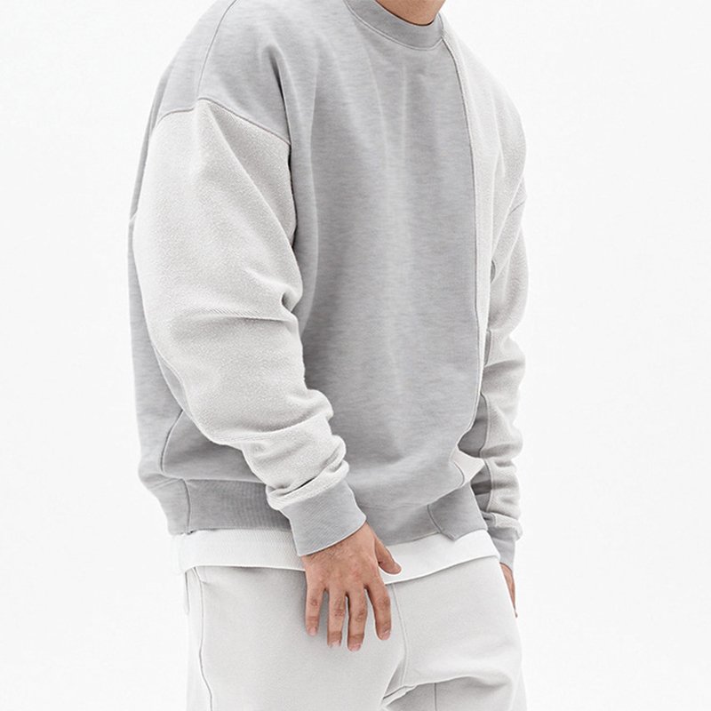 Exercise Essentials Plus Size Men's Hoodies Round Collar Athletic Works Soft Hoodie Loose Mens Active Hoodies