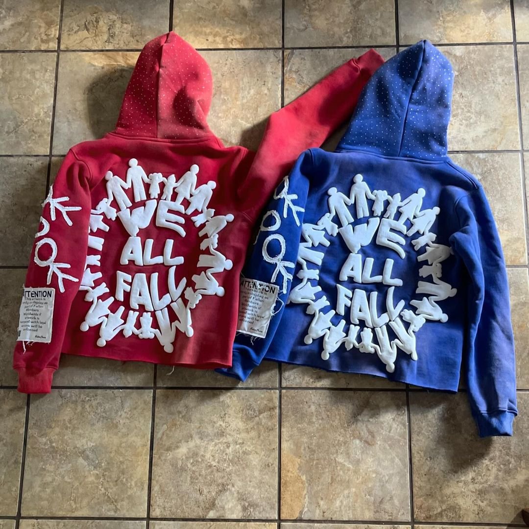 Custom Streetwear High Quality 100% Cotton Pullover Hoodie Pattern Puff Printing Stylish Set French terry boxy crop hoodie