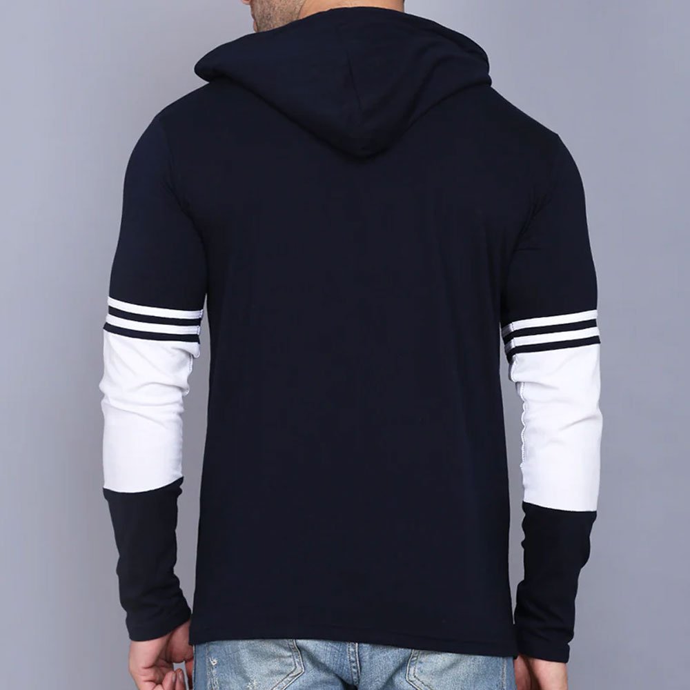 Men's Heavyweight Premium Pullover Hoodie Two Tone Raglan High Quality Customized Top Design Winter Fleece with 3D Print Pattern