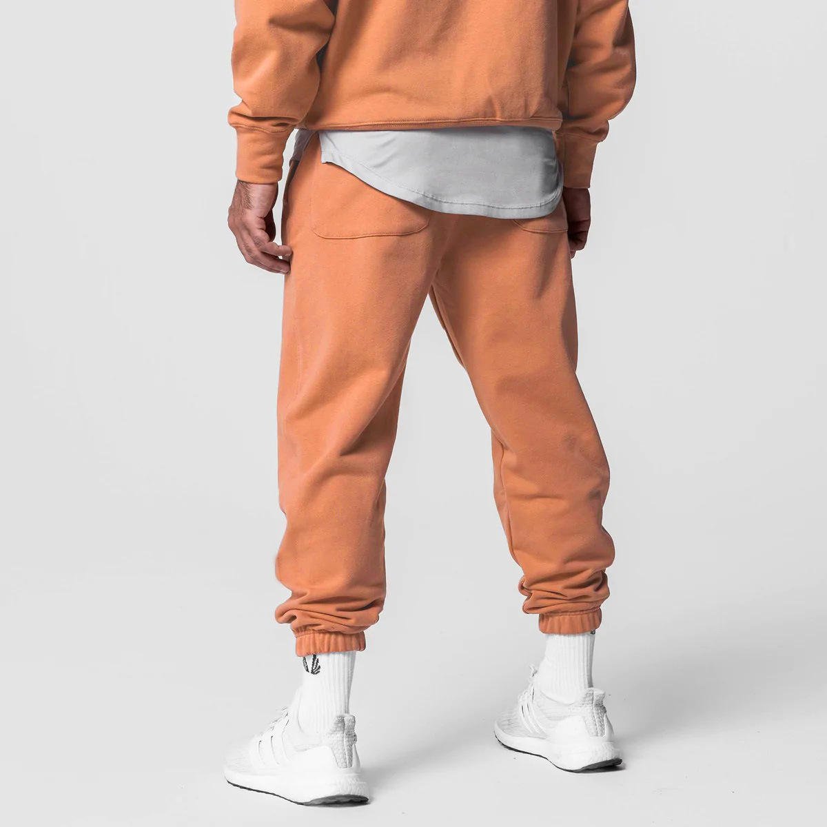 Wholesale Men Set Sweatsuit Cotton Thick Hoodie And Joggers Set Plus Size Men's Sport Sweatsuit Tracksuit For Men