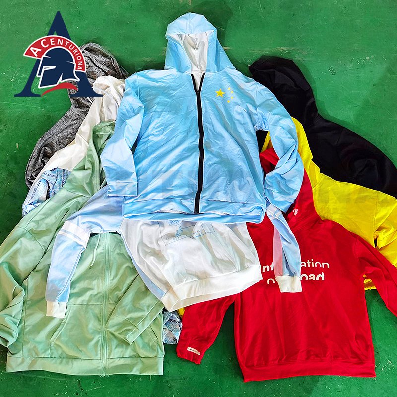 used men clothes pakaian bekas hoodie sweatshirt import second hand clothing bales hoodies from uk korea 45kg-50kg