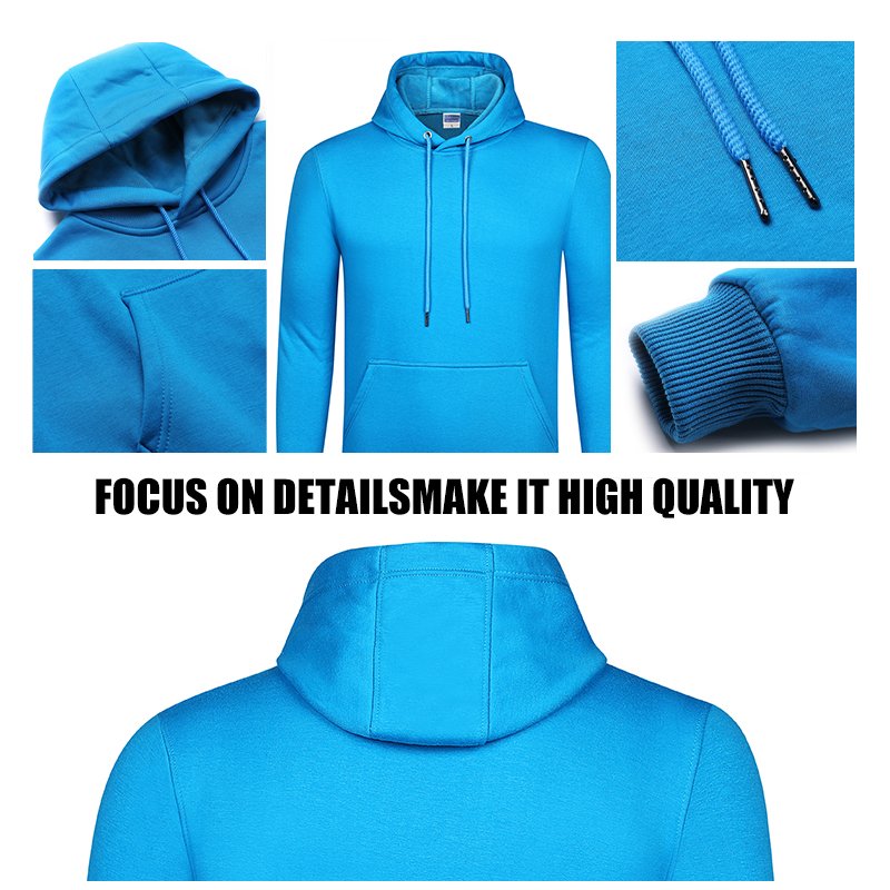 Wholesale Sublimation Pullover Custom Printing Oem Blank Plain Sweatsuit Tracksuit Plus Size Men's Hoodies