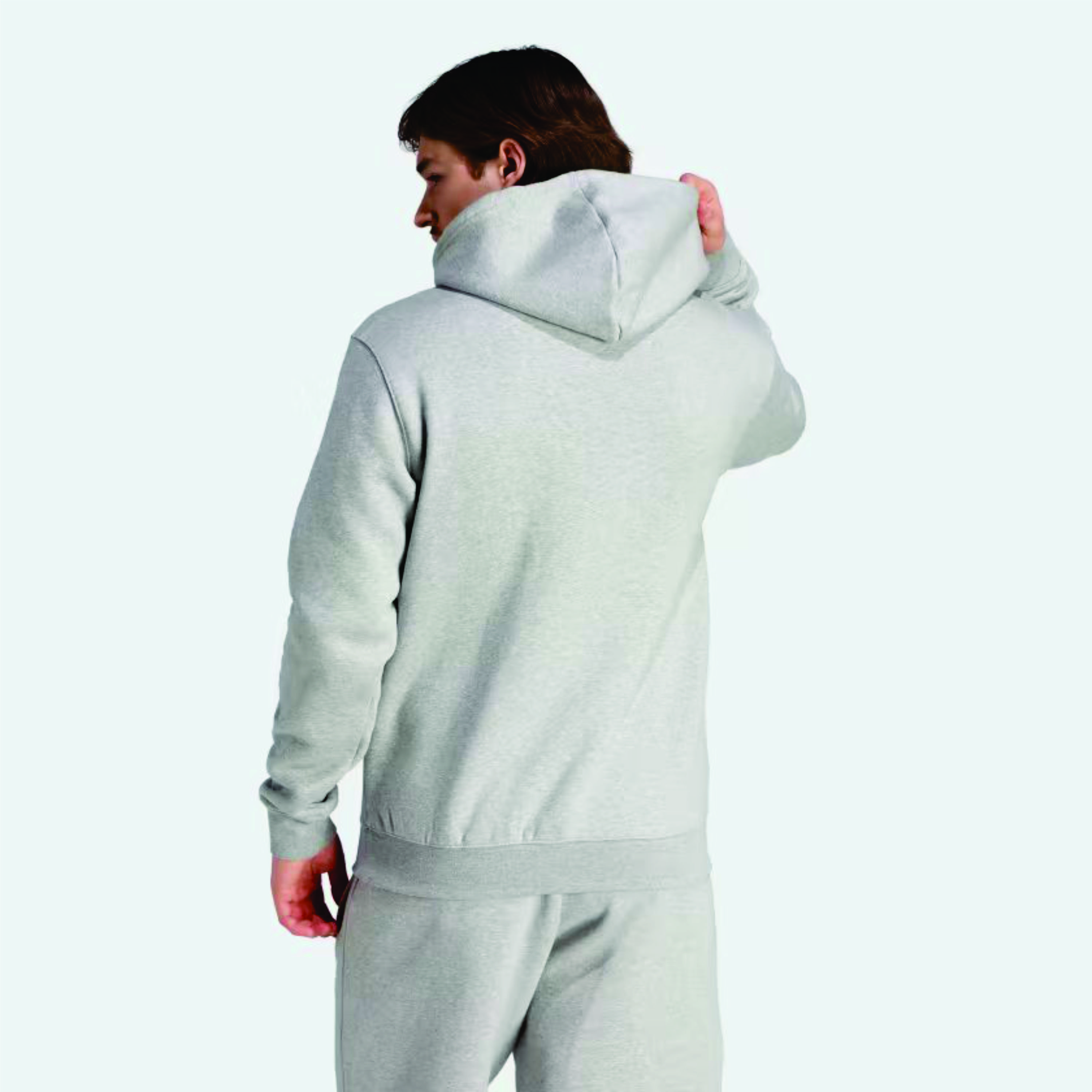 Custom Logo Embroidered Screen Puff Printing Plain Sweatshirts Men's Hoodies & Sweatshirts in Plus Size 6XL Winter ODM Supply
