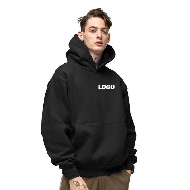 Wholesale 380g thick high quality men's plain Hoodie customized oversize Men's Hoodies & Sweatshirts boy H-11